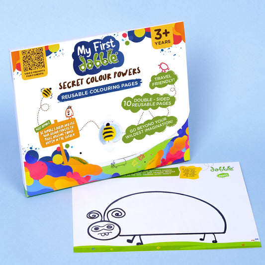 Dabble Reusable Colouring Pages Kit