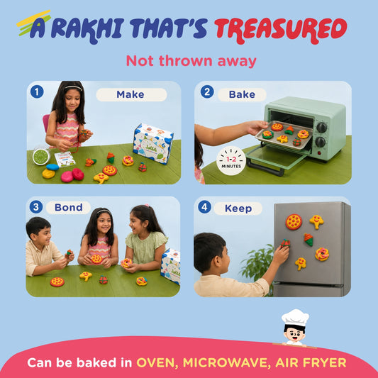 Dabble DIY Bake Your Own Rakhi Kit