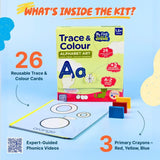 My Dabble ABC Trace & Colour Kit | Multi-Sensory Alphabet Learning for Kids