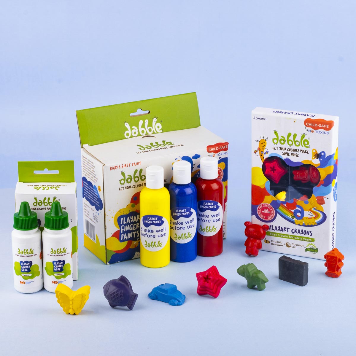 Dabble 3 In 1 Easy-Clean Fun Pack