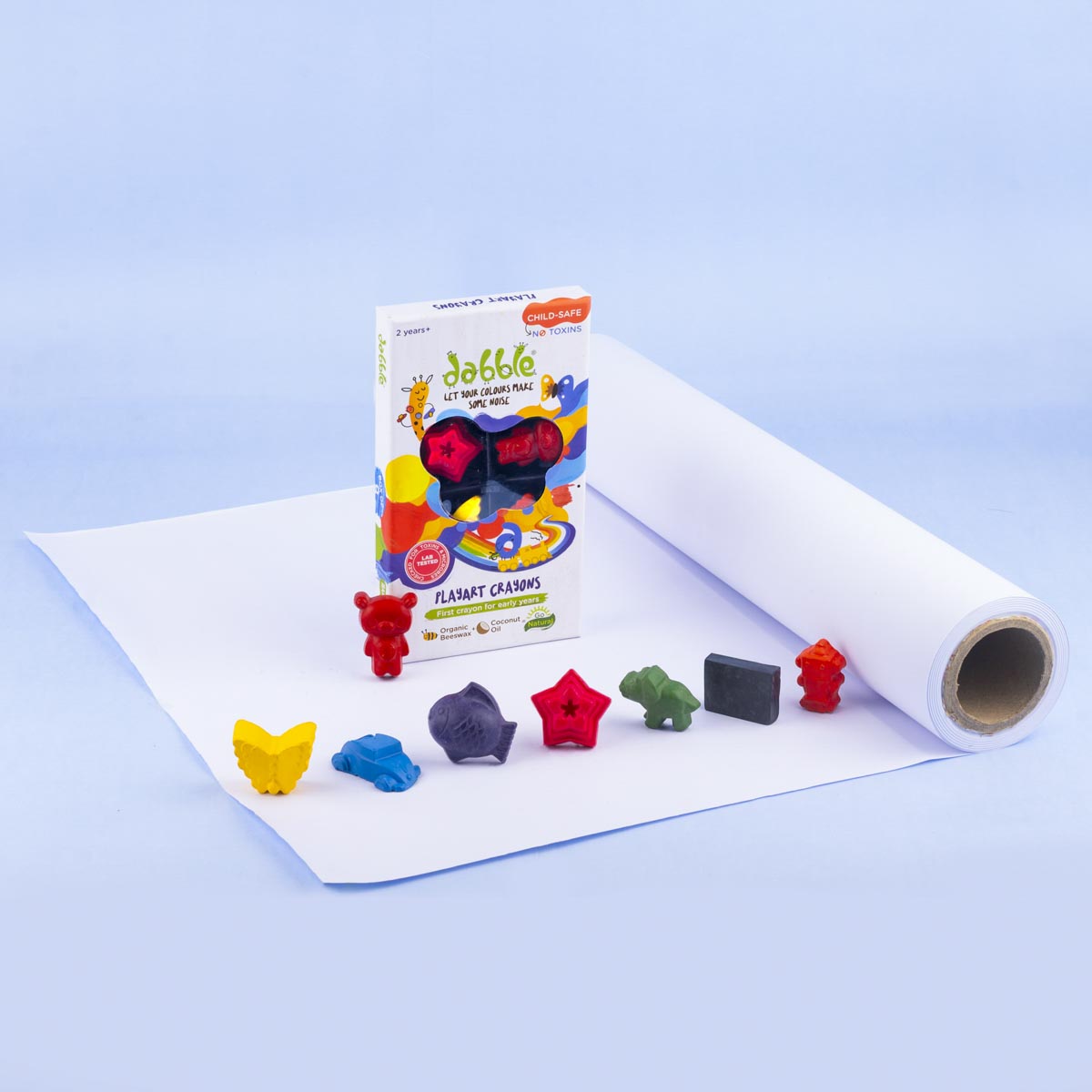 Dabble Playart Crayons  Inspires multi-sensory colouring