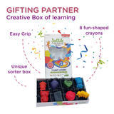 Dabble Gift Set | Crayons + Finger Paints