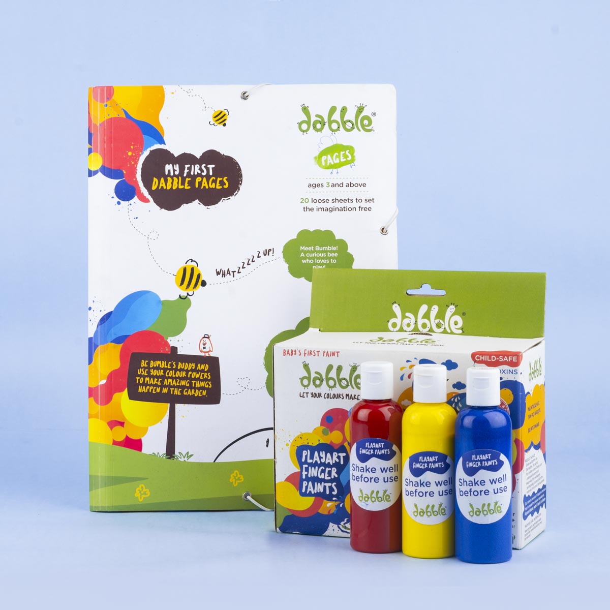 Dabble Playart Crayons  Inspires multi-sensory colouring